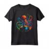 Drummer Octopus Polpo Kraken Percussionist Maglietta - Ideale per Batteristi e Musicisti - Kit Percussione e Bacchette Inclusi