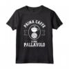 Pallavolo Sport Gioco Squadra - Caffé Pallavolo Tornei Maglietta - Ideale per Appassionati di Pallavolo e Beach Volley