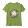 Pallavolo e Fiori - Colorata Maglietta da Pratica per Appassionati - Ideale per Abbigliamento Sportivo da Allenamento