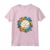 Pallavolo e Fiori - Colorata Maglietta da Pratica per Appassionati - Ideale per Abbigliamento Sportivo da Allenamento