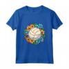 Pallavolo e Fiori - Colorata Maglietta da Pratica per Appassionati - Ideale per Abbigliamento Sportivo da Allenamento