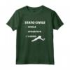 Pallavolo Libero Pallavolista Volley Divertente Maglietta - Stato Civile Libero Silhouette Donna - Ideale per Appassionati di Pallavolo