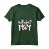 Pallone da Pallavolo Mamma - Beach Volley Mothers Day T-shirt con Collo a V - Regalo per Mamma Pallavolo