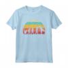 Evoluzione del Surfista - Tavola da Surf Vintage Retrò Maglietta - Ideale per gli Amanti del Surf e della Spiaggia