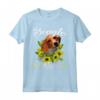 Girasole Beagle Mamma T-Shirt - Speciale Regalo per la Festa della Mamma - Maglietta Donna con Scritta Beagle Mom