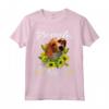 Girasole Beagle Mamma T-Shirt - Speciale Regalo per la Festa della Mamma - Maglietta Donna con Scritta Beagle Mom