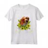 Girasole Beagle Mamma T-Shirt - Speciale Regalo per la Festa della Mamma - Maglietta Donna con Scritta Beagle Mom