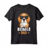 Beagle Maglietta - T-shirt Leggera con Stampa Divertente per Amanti dei Cani