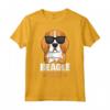 Beagle Maglietta - T-shirt Leggera con Stampa Divertente per Amanti dei Cani