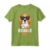 Beagle Maglietta - T-shirt Leggera con Stampa Divertente per Amanti dei Cani