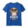 Beagle Maglietta - T-shirt Leggera con Stampa Divertente per Amanti dei Cani