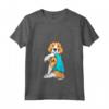 Donna Beagle I Love Mom Apparel - Cane Mamma Regali Donna Maglietta con Collo a V - Ideale per la Festa della Mamma