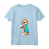 Donna Beagle I Love Mom Apparel - Cane Mamma Regali Donna Maglietta con Collo a V - Ideale per la Festa della Mamma
