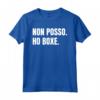 Pugilato Divertente Boxe - Non Posso Ho Boxe Uomo Regalo Maglietta - Ideale per Compleanno o Natale