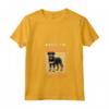 Donna Corridore e Beauceron Maglietta con Collo a V - Slogan Miles of Smiles - Ideale per Amanti della Corsa e dei Cani Beauceron