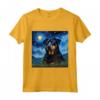 Beauceron Notte Stellata - Felice Maglietta per Amanti dei Beauceron - Ideale per Compleanno del Proprietario di Beauceron