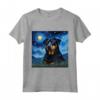 Beauceron Notte Stellata - Felice Maglietta per Amanti dei Beauceron - Ideale per Compleanno del Proprietario di Beauceron