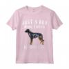 Sono solo un ragazzo che ama gli amanti dei cani Beaucerons Maglietta - Ideale per gli Amanti dei Cani - Regalo Perfetto per Amici e Familiari