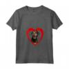 Donna Beauceron - Amante del Cuore del Cane - Maglietta Beauceron con Collo a V - Ideale per Regali di Natale per Mamma Beauceron