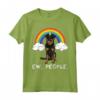 Unicorno Arcobaleno Magico Beauceron Maglietta - Regalo Divertente per Amanti dei Cani