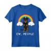Unicorno Arcobaleno Magico Beauceron Maglietta - Regalo Divertente per Amanti dei Cani