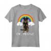 Unicorno Arcobaleno Magico Beauceron Maglietta - Regalo Divertente per Amanti dei Cani