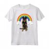 Unicorno Arcobaleno Magico Beauceron Maglietta - Regalo Divertente per Amanti dei Cani