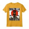 Canezilla Dogzilla Giapponese Cane Da Pastore Di Beauce - Maglietta Divertente per Amanti dei Cani - Regalo Vintage Beauceron