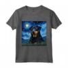 Beauceron Notte Stellata - Maglietta Beauceron Notte Stellata - Ideale per Amanti dei Cani e Amanti di Starry Night