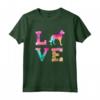 Colorful Watercolor Paint Beauceron Mom - T-shirt Arte Cane Beauceron - Regalo Compleanno o Natale