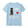 I Found My Valentine Day Beauceron - Maglietta per Amanti dei Cani - Ideale per Passeggiate con i Nostri Amici a Quattro Zampe