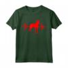 Beauceron Maglietta - Abbigliamento e Accessori per Cani Beauceron - Battito Cardiaco Rosso per Mamma e Papà