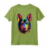Colorato Beauceron Face Cute Puppy Dog Lover Nero Maglietta - Ideale per Amanti dei Cani - Acquista Online!