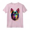Colorato Beauceron Face Cute Puppy Dog Lover Nero Maglietta - Ideale per Amanti dei Cani - Acquista Online!