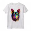 Colorato Beauceron Face Cute Puppy Dog Lover Nero Maglietta - Ideale per Amanti dei Cani - Acquista Online!