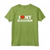 I Love My Beauceron - Maglietta per Amanti dei Cani Beauceron - Ideale per Proprietari di Cani