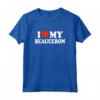 I Love My Beauceron - Maglietta per Amanti dei Cani Beauceron - Ideale per Proprietari di Cani