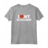 I Love My Beauceron - Maglietta per Amanti dei Cani Beauceron - Ideale per Proprietari di Cani