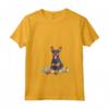 Donna Beauceron Cane Razza Buona Pasqua Uomini Donne Bambini Maglietta con Collo a V - Maglietta Happy Easter Beauceron Dog Breed per Amanti dei Cani