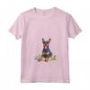 Donna Beauceron Cane Razza Buona Pasqua Uomini Donne Bambini Maglietta con Collo a V - Maglietta Happy Easter Beauceron Dog Breed per Amanti dei Cani