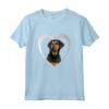Beauceron - Maglietta Amante del Cuore del Cane - Ideale per Proprietari di Beauceron o Amanti dei Cani - T-shirt Natalizia