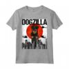Chienzilla Dogzilla Giapponese Beauceron Maglietta - Funny Vintage per Amanti dei Cani e Appassionati della Cultura Giapponese