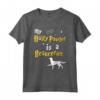 My Hairy Pawter is Beauceron Shirt - Maglietta Beauceron per Amanti dei Cani e Fan di Harry Potter - Regalo Unico per Proprietari di Beauceron