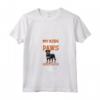 Donna Beauceron Papa Maglietta con Collo a V - Ideale per gli Amanti dei Cani Beauceron - Acquista T-shirt con Slogan