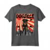 Perrozilla Cane Dogzilla Giapponese Beauceron Maglietta - Design Divertente per Amanti dei Cani - Ideale come Regalo