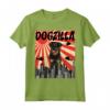 Perrozilla Cane Dogzilla Giapponese Beauceron Maglietta - Design Divertente per Amanti dei Cani - Ideale come Regalo