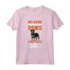 Beauceron Papa - Maglietta con Slogan 'I Miei Figli Hanno le Zampe' per Veri Amanti dei Cani