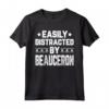 Easily Distracted By Beauceron - Funny Dog Lover Beauceron Maglietta - Ideal Gift for Beauceron Owners
