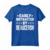 Easily Distracted By Beauceron - Funny Dog Lover Beauceron Maglietta - Ideal Gift for Beauceron Owners