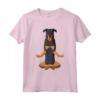 Divertente Yoga con il Mio Beauceron - Maglietta per Amanti dei Cani Beauceron - Idea Regalo per Proprietari di Cani